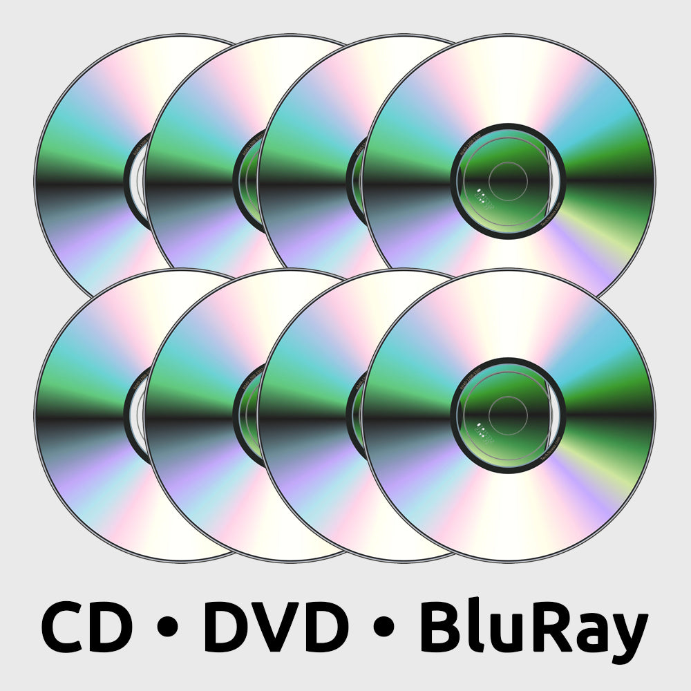 CD • DVD • Bluray Duplication