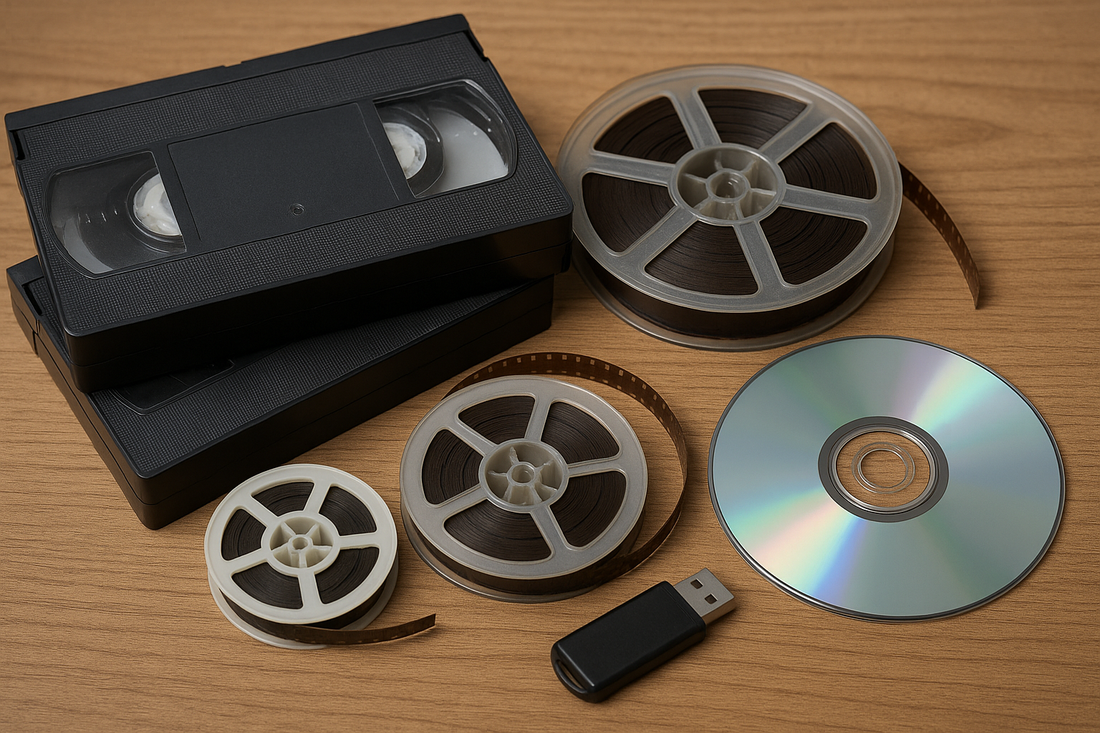 From Film and Videotape to USB or DVD: Understanding Your Digitization Delivery Options