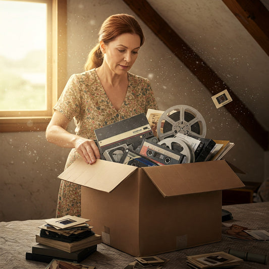 Spring Cleaning - Time to Digitize and Transfer Your Rediscovered Memories!
