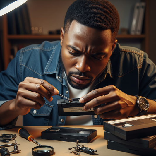 Repairing Minor Damage to Tapes and Films