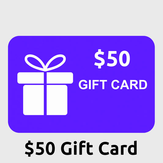 $50 E-Gift Card