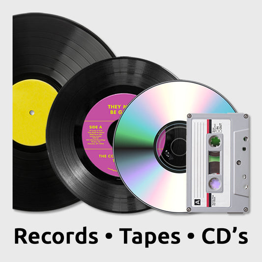 Audio CDs • Cassettes • Records