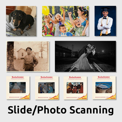 Slide Scanning • Photo Scanning