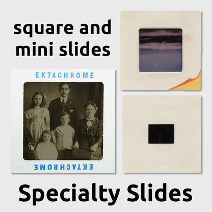 Slide Scanning • Photo Scanning